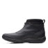 Фото #9 товара Clarks Grove Zip 26162797 Mens Black Leather Zipper Chukkas Boots