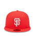 Фото #4 товара Men's Red San Francisco Giants Lava Highlighter Logo 59fifty Fitted Hat