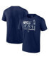 ფოტო #1 პროდუქტის Men's Navy Dallas Cowboys 2023 NFC East Division Champions Conquer T-shirt