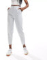 Фото #1 товара Miss Selfridge high waist cigarette trouser in grey blue