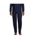 ფოტო #1 პროდუქტის Men's Tall Poplin Pajama Pants