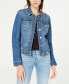 Фото #1 товара Juniors' Distressed Jean Jacket