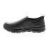 Фото #5 товара Emeril Lagasse Quarter Slip On Tumbled Womens Black Athletic Work Shoes