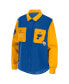 Women's Blue, Gold St. Louis Blues Colorblock Button-Up Shirt Jacket