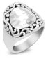 Hammer with Filigree Accent Ring in Sterling Silver Серебристый, 8 - фото #4