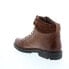 Roan by Bed Stu Dino F804010 Mens Brown Leather Lace Up Casual Dress Boots