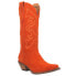 Фото #2 товара Dingo Out West Tall Snip Toe Womens Orange Casual Boots DI920-800