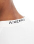 Фото #2 товара Nike Pro Training tight t-shirt in white