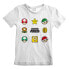 Фото #1 товара HEROES Official Nintendo Super Mario Items short sleeve T-shirt