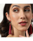 ფოტო #2 პროდუქტის Women's Tassel Drop Earrings