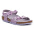 Фото #1 товара Birkenstock Rio Kids 1022169 Cosmic Sparkle Lavender sandals