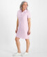Фото #3 товара Petite Cotton Weekender Polo Dress, Created for Macy's