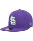 ფოტო #4 პროდუქტის Men's Purple St. Louis Cardinals Lime Side Patch 59FIFTY Fitted Hat