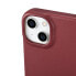 Фото #13 товара Чехол для iPhone 14 Plus с магнитной клапаном MagSafe CE Premium Leather бордовый iCarer