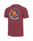 Фото #2 товара Big Boys and Girls Crimson Alabama Crimson Tide Comfort Colors Basketball T-Shirt