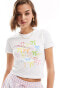 Фото #1 товара JJXX baby t-shirt with all over bow print in white