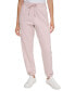 ფოტო #1 პროდუქტის Women's Drawstring-Waist Sweatpants