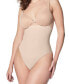 ფოტო #3 პროდუქტის Women's Seamless High-Waisted Shaping Thong