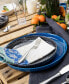 Фото #5 товара Melamine Camp Blue Coupe Round Plate 11" Set/6