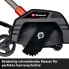 Einhell GE-LE 18/190 Li Power X-Change Cordless Lawn Edger (Li-Ion, 18 V, 3-Level Depth Adjustment, Split Shaft, Soft Grip, Includes 4 Ah Battery and Charger) Black, Red