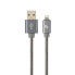 Кабель с подсветкой Cablexpert CC-USB2S-AMLM-1M-BG