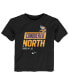 ფოტო #3 პროდუქტის Toddler Boys and Girls Black Minnesota Vikings 2022 NFC North Division Champions Locker Room Trophy Collection T-shirt
