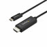 Фото #1 товара Адаптер USB C—HDMI Startech CDP2HD1MBNL Чёрный 1 m