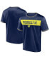 Фото #1 товара Men's Navy Nashville SC Advantages T-shirt