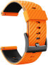 Strap for Suunto 7, Suunto 9, 9 Baro and Spartan Sport - Orange / Black