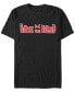 Фото #1 товара Boys N The Hood Men's Red Movie Logo White Outline Short Sleeve T- shirt