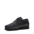 Фото #4 товара Clarks Weaver 26169443 Mens Black Suede Oxfords & Lace Ups Casual Shoes