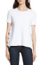 Фото #1 товара Alice + Olivia 154734 Women's Ivan Ruffle Split Side Sweater White Sz. Medium