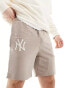 Фото #1 товара New Era NY logo shorts in stone