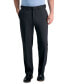 Фото #2 товара Men's Premium Comfort Stretch Classic-Fit Solid Flat Front Dress Pants