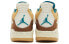 Фото #4 товара Jordan Air Jordan 4 "Cacao Wow" 耐磨透气 低帮 复古篮球鞋 GS 棕白 / Кроссовки Jordan Air Jordan FB2214-200