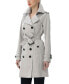 ფოტო #5 პროდუქტის Women's Adley Water Resistant Hooded Trench Coat