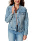 ფოტო #1 პროდუქტის Amanda Classic Denim Jacket