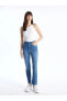 Фото #4 товара LCWAIKIKI Classic Straight Fit Kadın Jean Pantolon