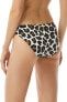 Фото #2 товара Michael Michael Kors 299237 Women's Leopard Hipster Bikini Bottom Caramel L