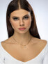 Alyssa Gold Plated Double Pearl Necklace EWN23080G