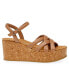 Фото #2 товара Women's Vinette Platform Wedge Sandals