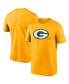 Фото #2 товара Men's Gold Green Bay Packers Logo Essential Legend Performance T-shirt
