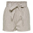 Фото #3 товара ONLY Smilla Stripe Belt denim shorts