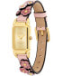 Фото #2 товара Women's Cadie Tea Rose Blush Leather Strap Watch, 28.5 x 17.5mm