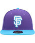 Фото #3 товара Men's Purple San Francisco Giants Vice 59FIFTY Fitted Hat