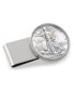 ფოტო #1 პროდუქტის Men's Silver Walking Liberty Half Dollar Stainless Steel Coin Money Clip