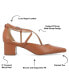Фото #6 товара Туфли женские на каблуке JOURNEE Collection Galvinn в стиле кроссов
