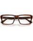 ფოტო #5 პროდუქტის Men's Rectangle Eyeglasses, EA320656-O