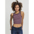 Фото #2 товара URBAN CLASSICS Stripe Crop sleeveless T-shirt