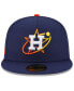 Фото #3 товара Men's Navy Houston Astros City Connect 59FIFTY Fitted Hat